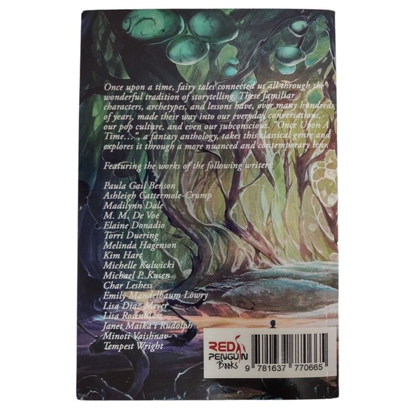 Once upon a Time : A Fairy Tale Anthology by J. K. Larkin (2021, Red Penguin) PB - Picture 2 of 2